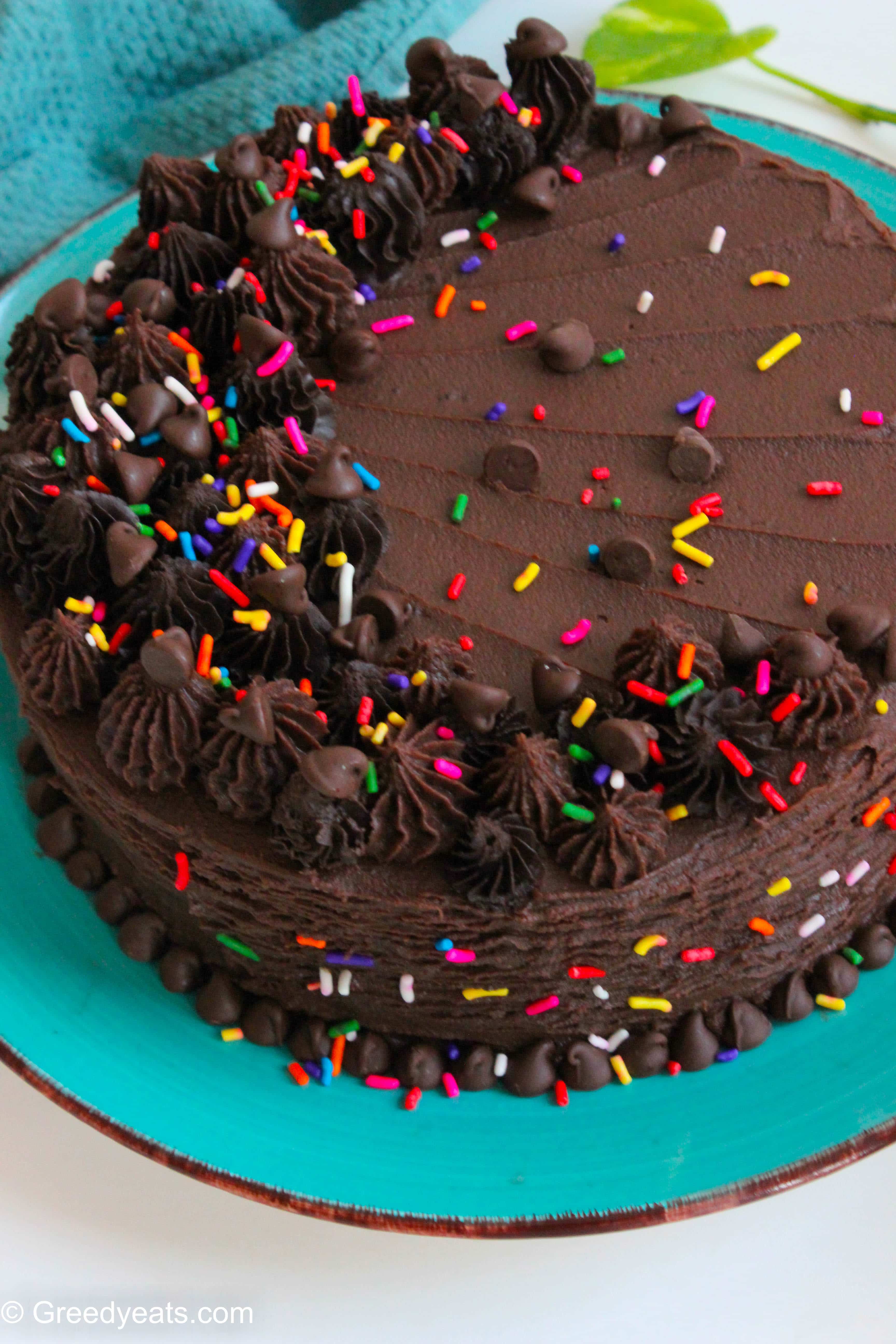 Eggless Chocolate Cake Recipe: Moist and Sinfully Delicious