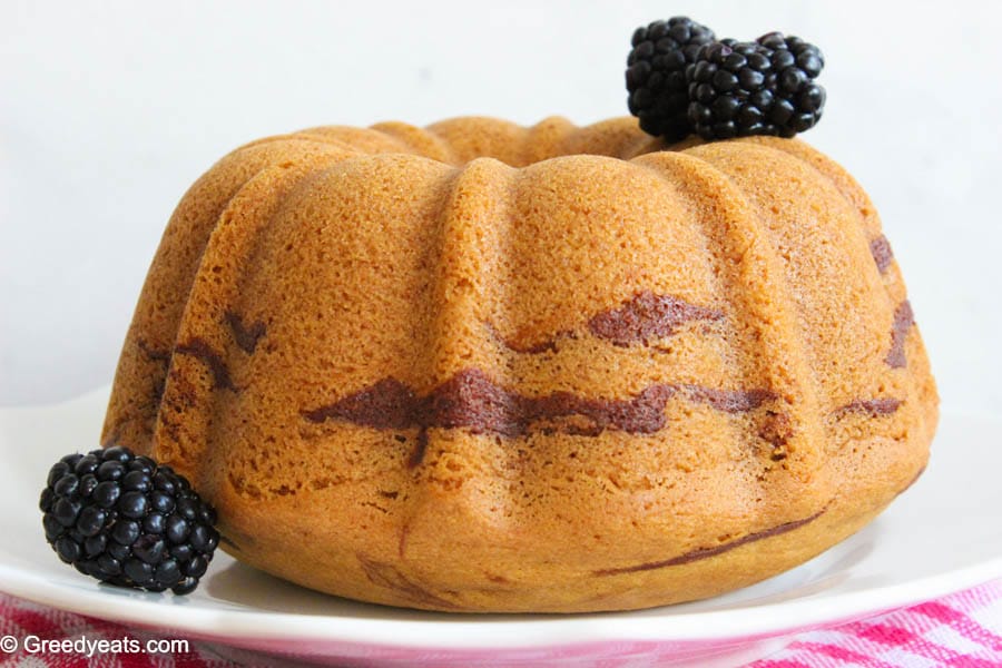 Moist and buttery vanilla bundt cake