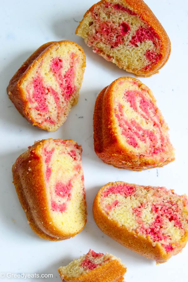 Strawberries and Cream Bundt Cake - Chocolate Chocolate and More!