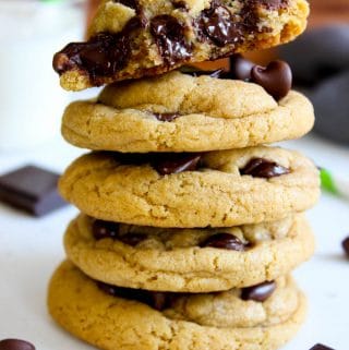 Best vegan chocolate chip cookies-small batch
