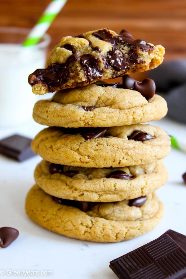 Best vegan chocolate chip cookies-small batch