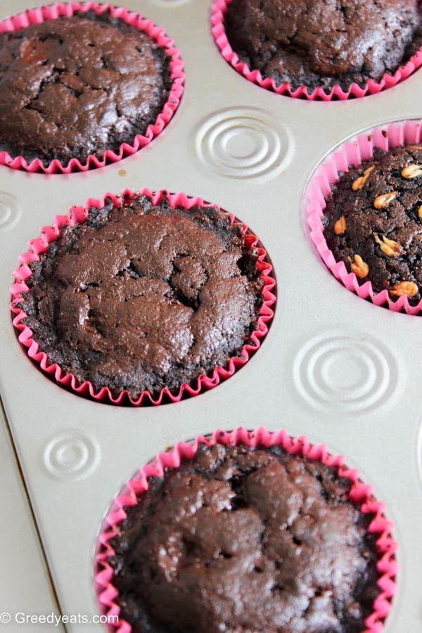 Brownie cupcake recipe in cupcake pan