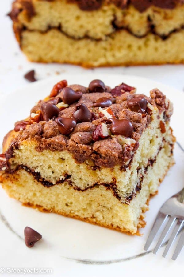 Cinnamon crumb coffee cake recipe with cinnamon streusel