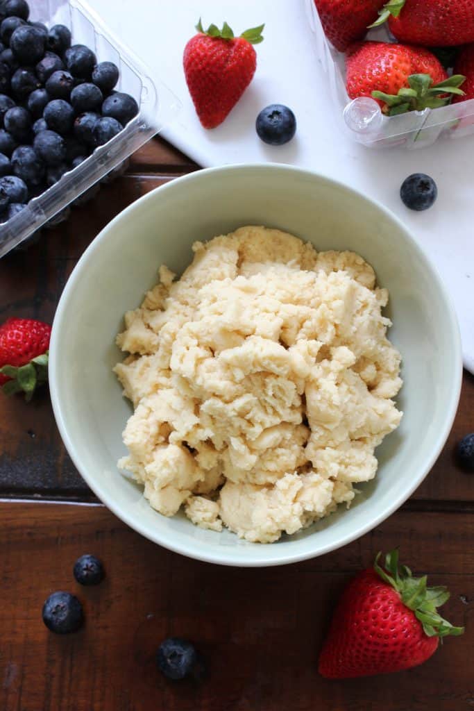 Sugar cookie dough for making the chewiest homemade sugar cookies you have ever eaten!