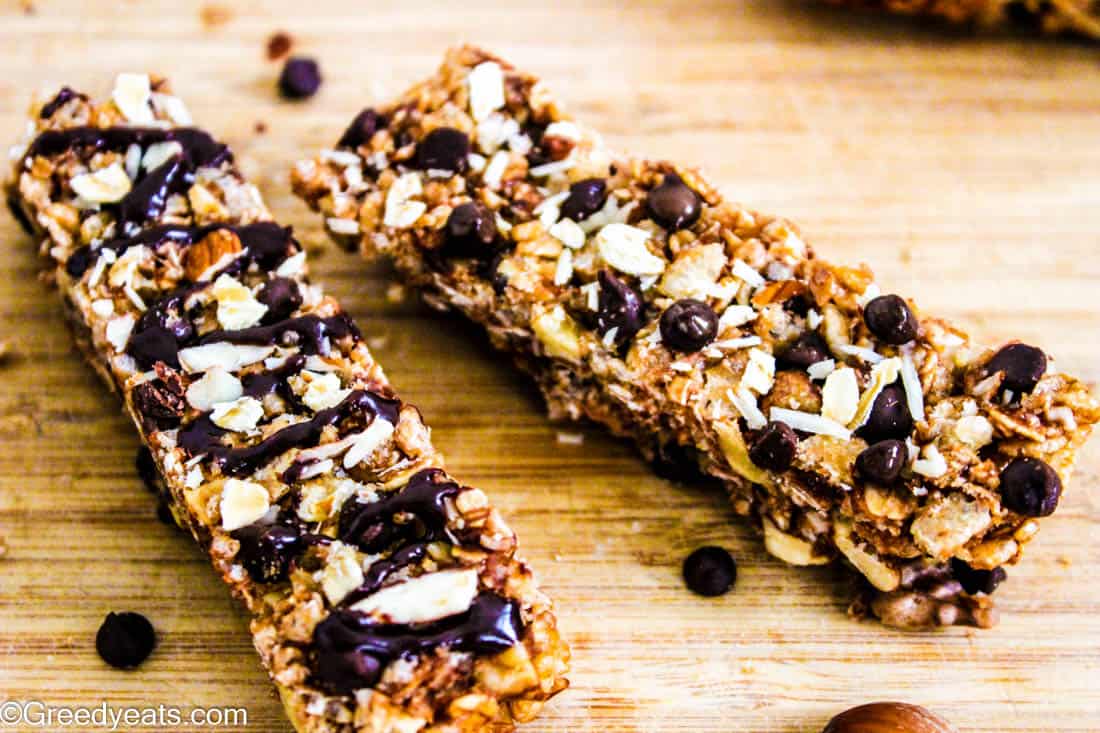 Easy Granola Bars #foryou #chocolate #easyrecipe #granolabar 3 c