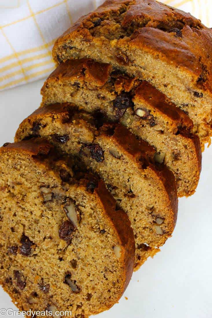 Easy healthy banana bread recipe - Greedy Eats