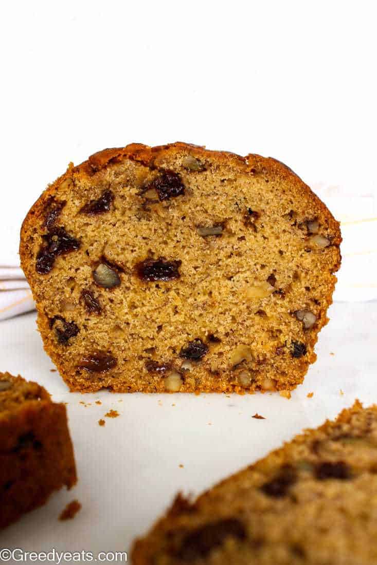 Easy healthy banana bread recipe that is super quick and easy to make!