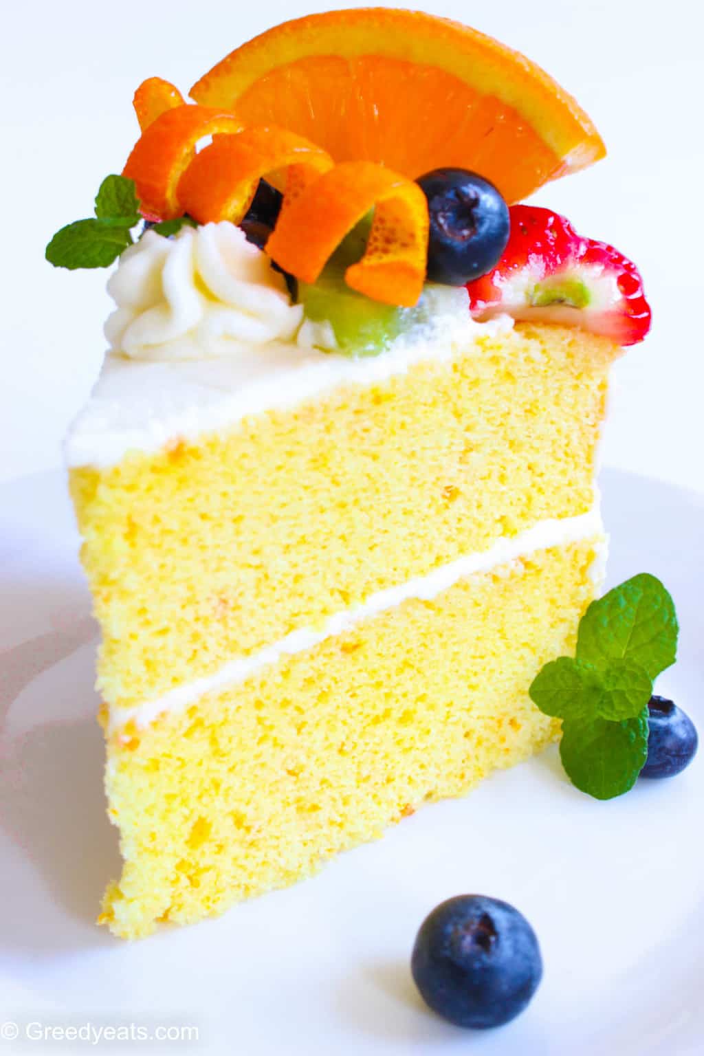 Orange Chiffon Cake Recipe