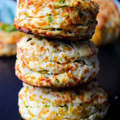 Jalapeno Cheddar Biscuits - Greedy Eats