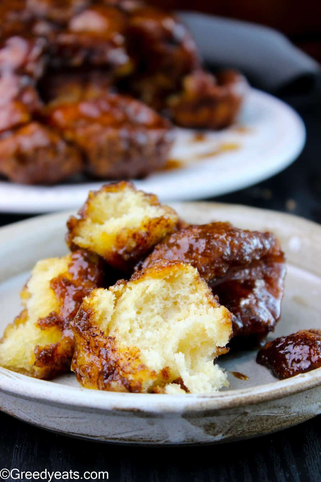 Warm and sticky, cinnamon-y and gooey this Overnight Monkey Bread is the best Breakfast treat ever!