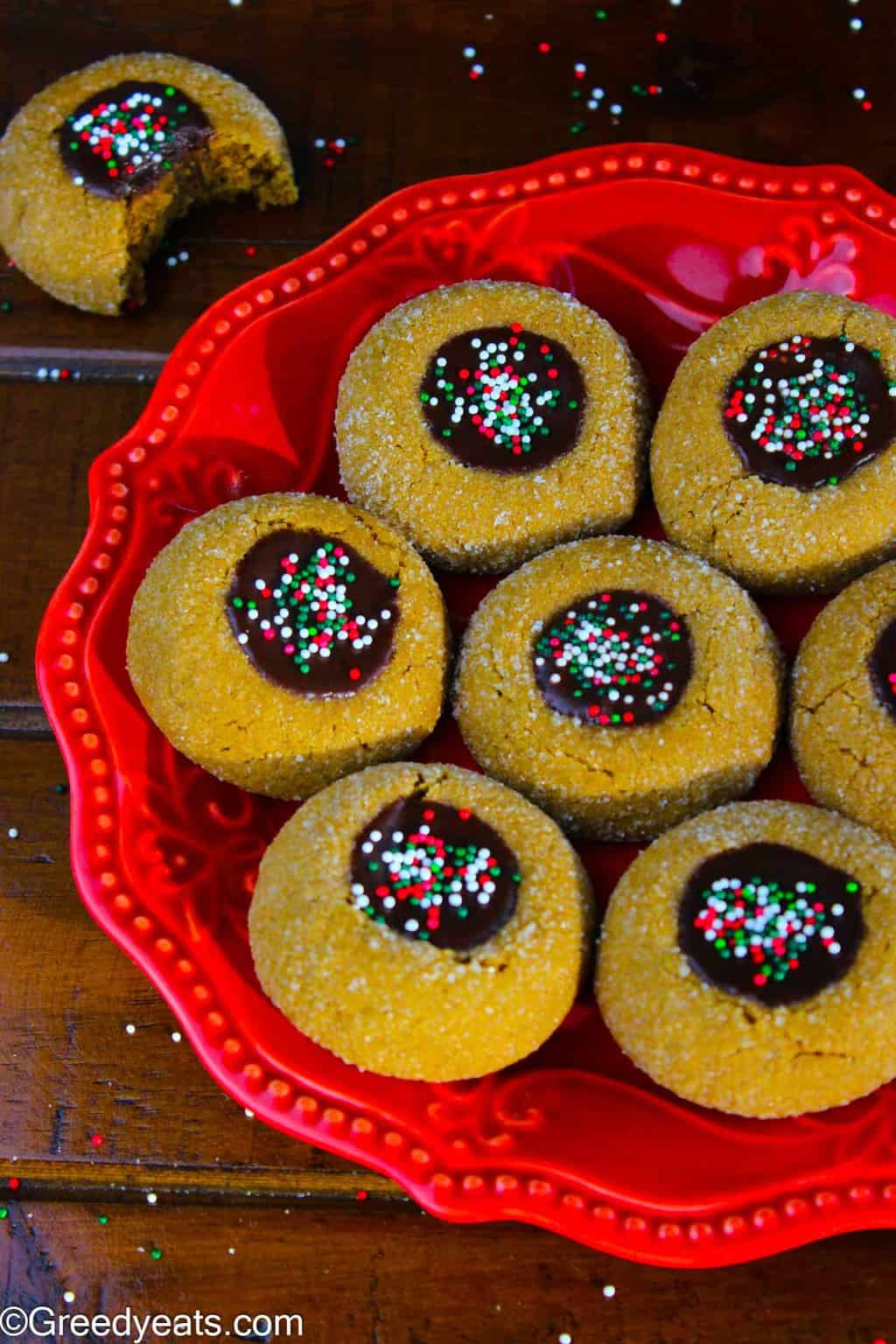 Chocolate and cozy molasses flavors comes together in these chewy Ginger Molasses Cookies.