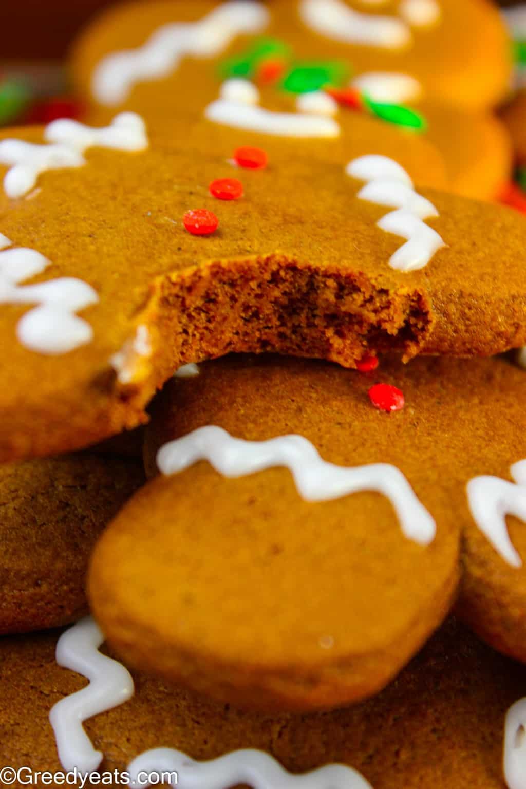 My Gingerbread Man cookies are deliciously spiced and sweetened with brown sugar and molasses for best flavor.