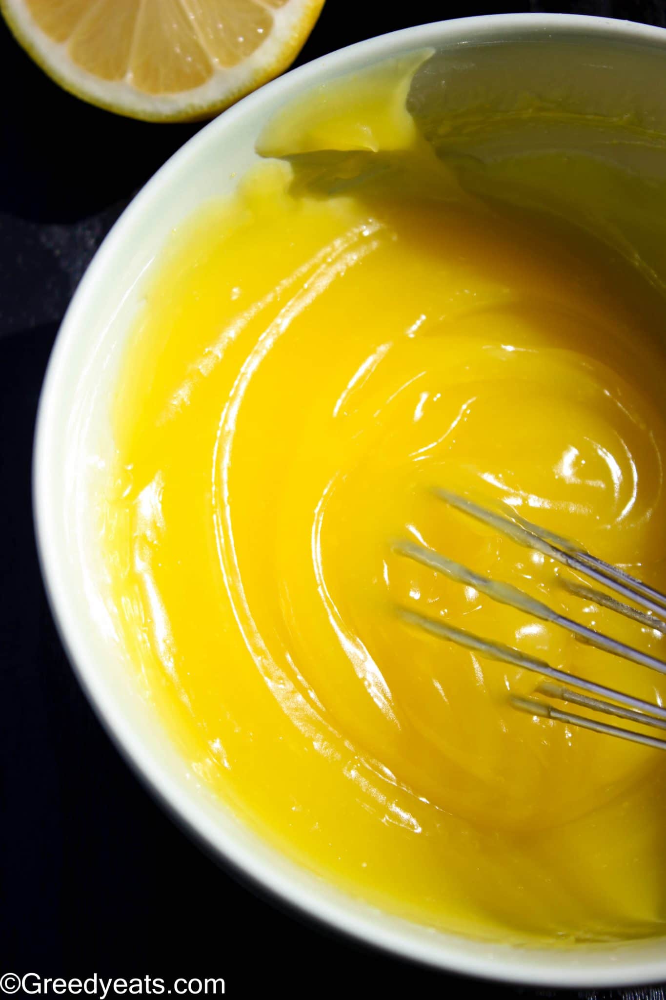 Microwave Lemon Curd - Greedy Eats