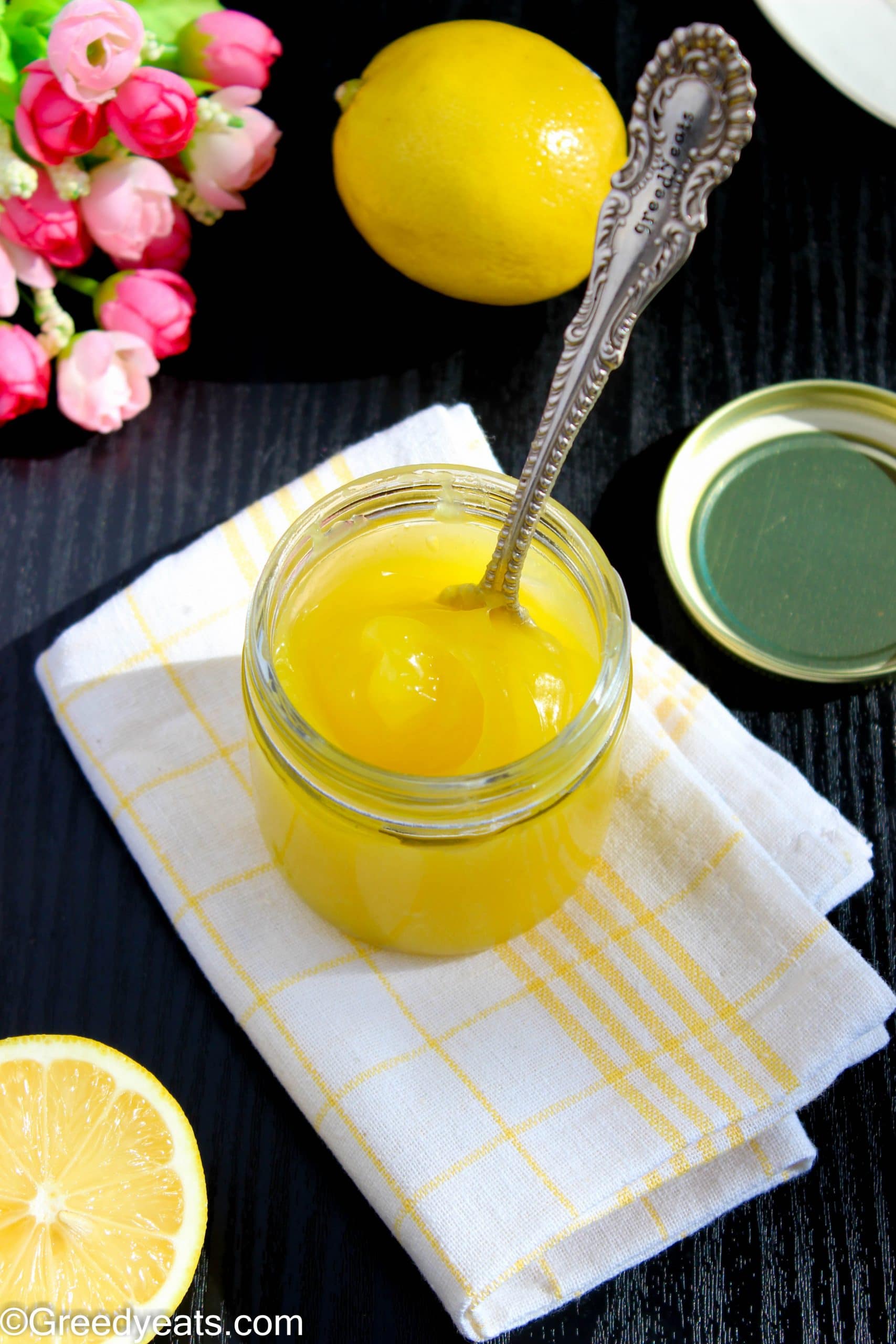 Quick and easy Microwave Lemon Curd made under 5 minutes. It tastes good on almost everything!