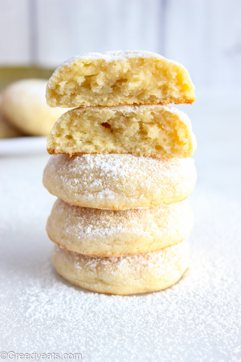 Cream Cheese Cookie Recipe that makes soft, thick and chewy cookies.