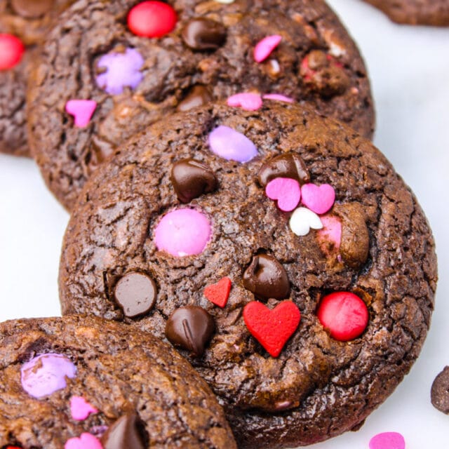 Chocolate m&m Cookies - Greedy Eats