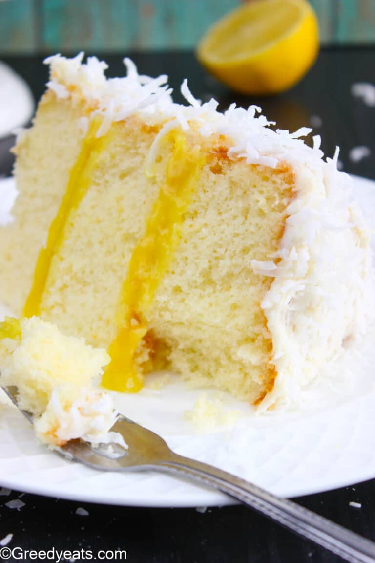 Lemon Coconut Cake Greedy Eats