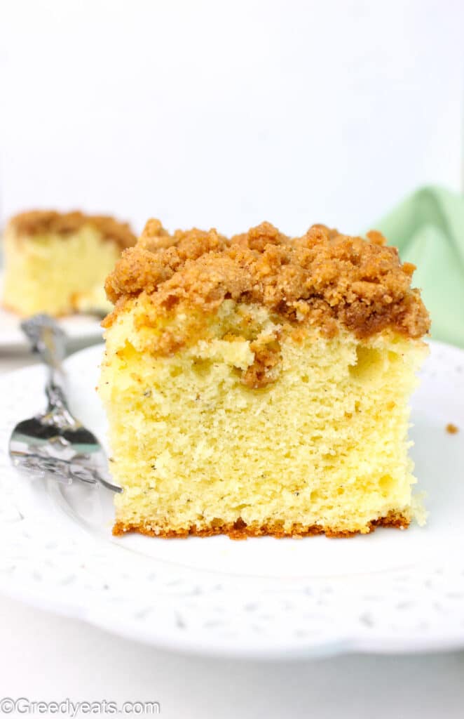 Sour Cream Coffee Cake - Greedy Eats