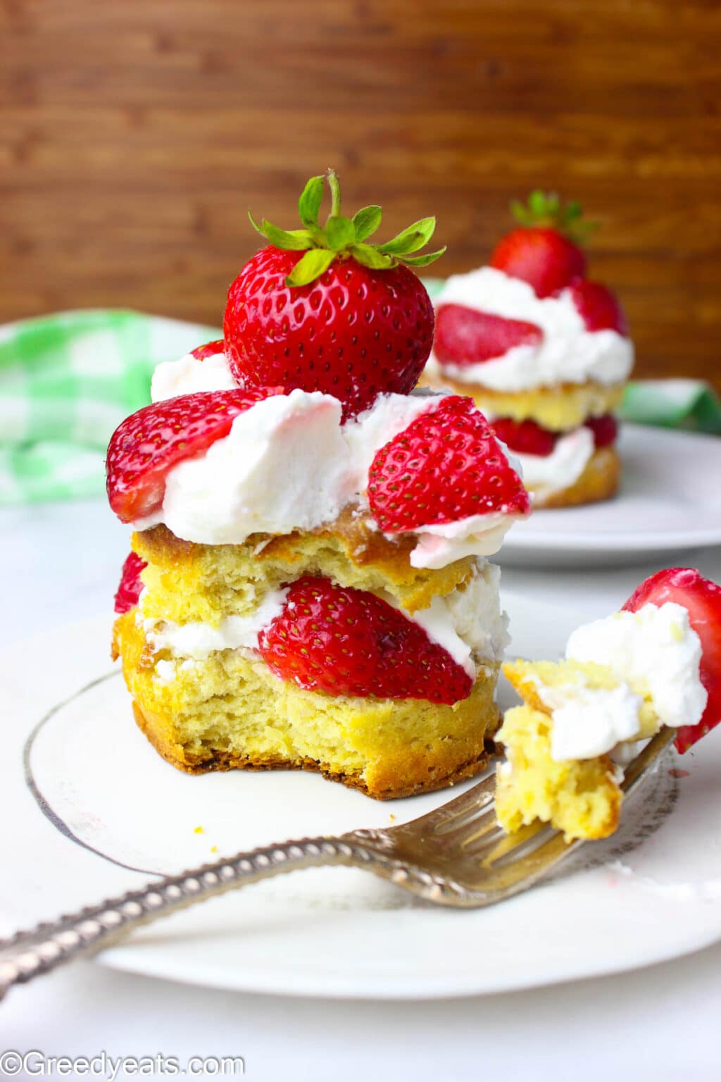 Strawberry Shortcake Recipe - Greedy Eats