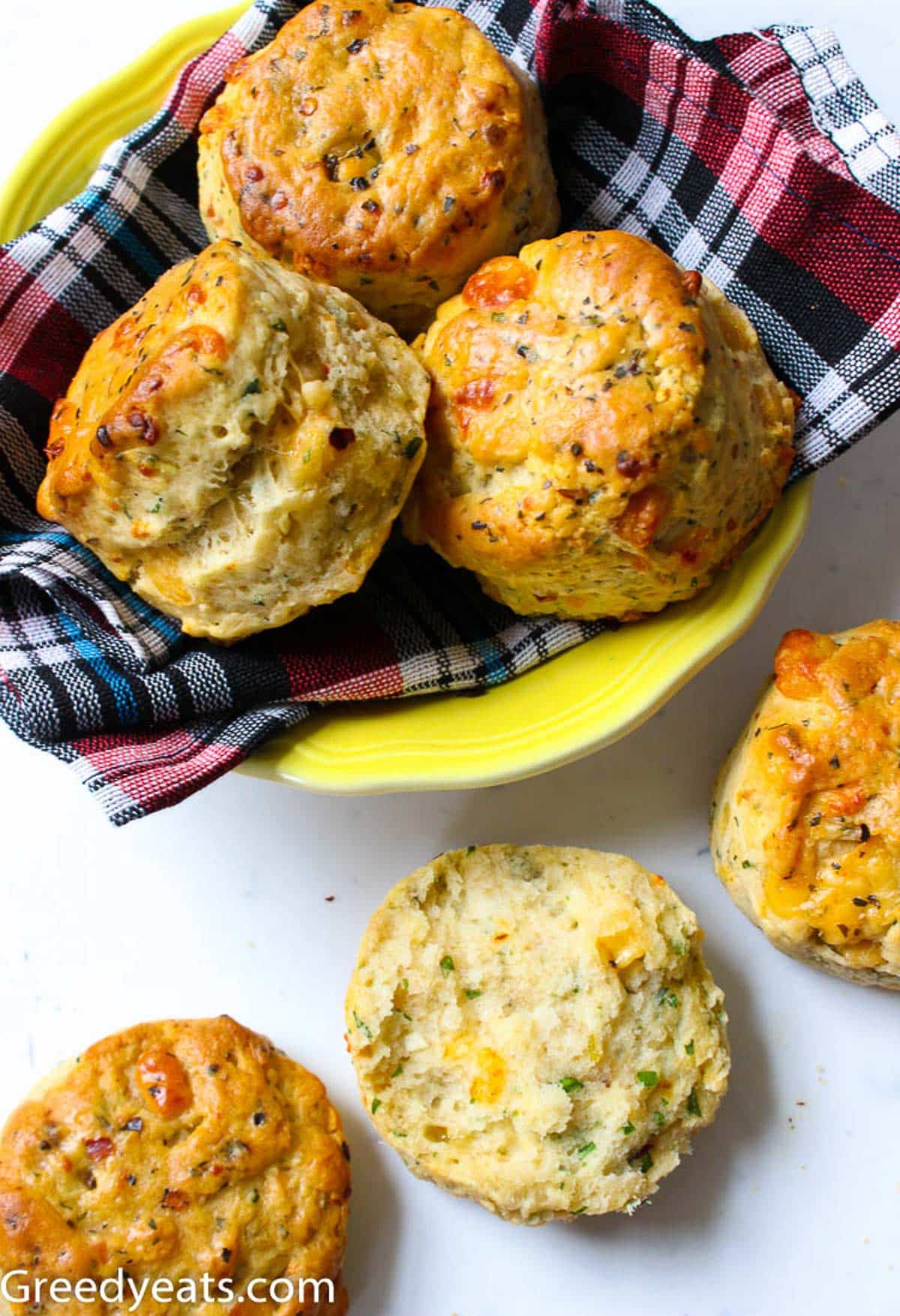 Mega buttery, oh-so-tender Homemade Biscuits hiding millions of flaky layers inside. You will love it, period!