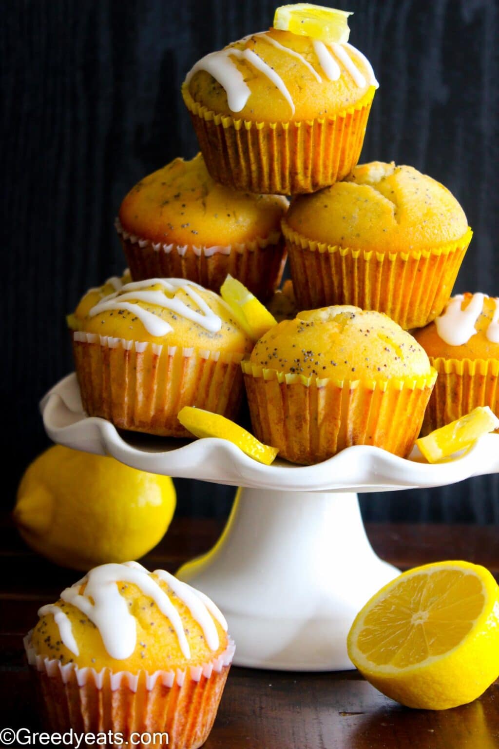 Lemon Poppy Seed Muffins Recipe Greedy Eats